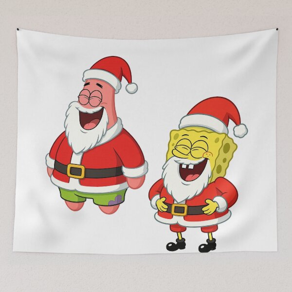 Item preview, Pack SpongeBob and Patrick Star Christmas Santa Claus / Patrick Star meme  designed and sold by DibujandoPorfa.