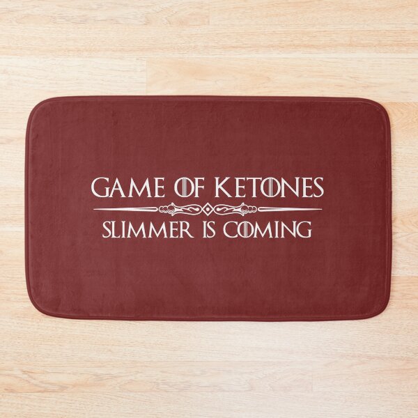 Item preview, Game Of Ketones Slimmer is Coming - Funny Game of Keto Thinner Ketogenic Diet designed and sold by merkraht.