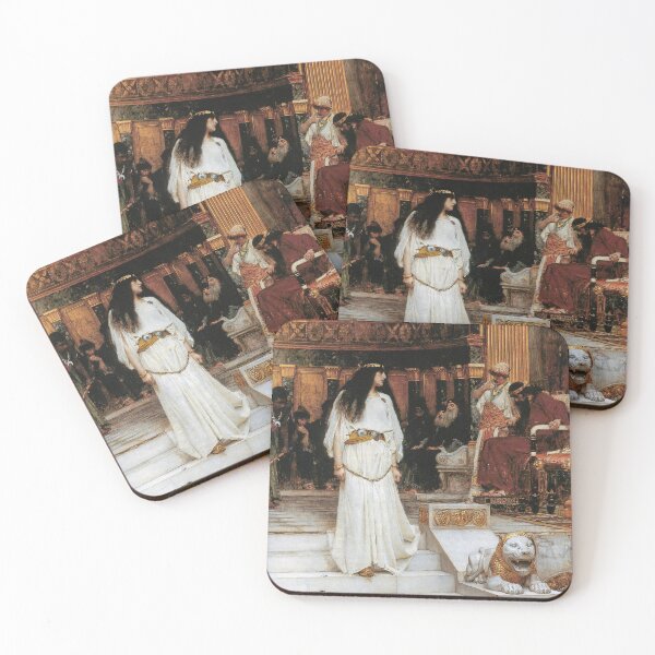 Item preview, Marianne Leaving the Judgement Seat of Herod - John William Waterhouse designed and sold by forgottenbeauty.