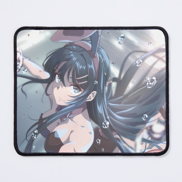 Item preview, Mai Sakurajima Bunny Girl Senpai Underwater Anime Girl designed and sold by bystudiolereve.