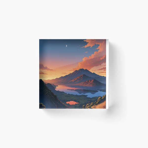 Item preview, Volcanic Beauty at Sunset designed and sold by HorizonHues.