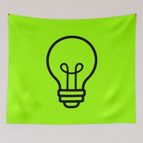 Item preview, LIGHTBULB (#99FF00) designed and sold by Marlon Oseguera.