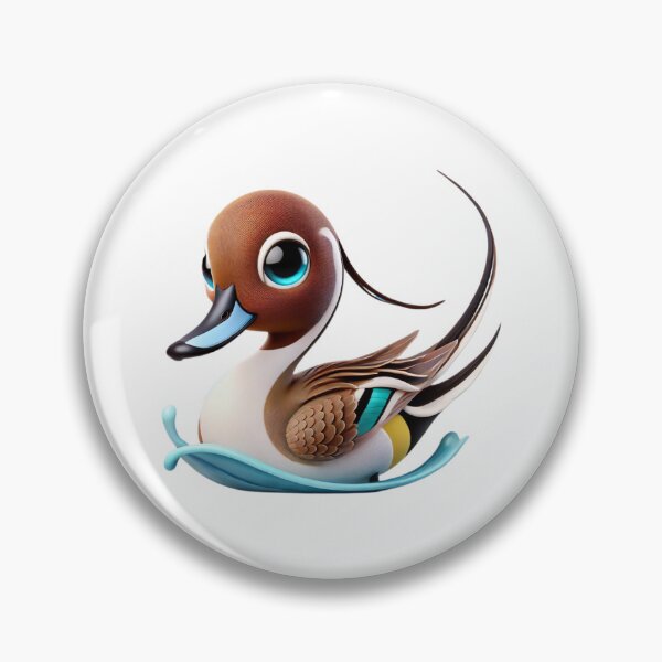 Item preview, Adorable Northern Pintail Duck designed and sold by Sillytoe.