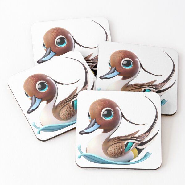 Item preview, Adorable Northern Pintail Duck designed and sold by Sillytoe.