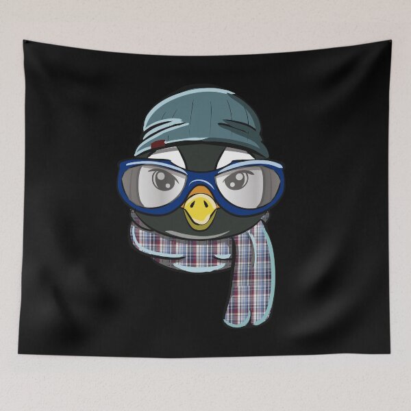 Item preview, Hipster penguin designed and sold by anziehend.