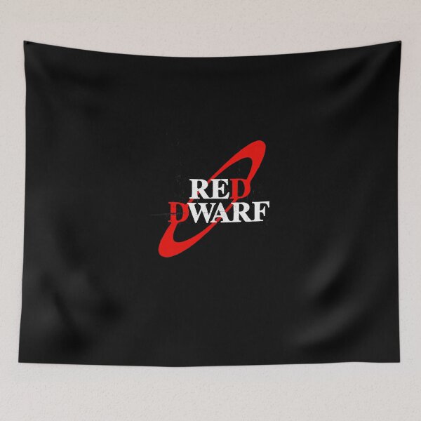 Item preview, Distressed Red Dwarf Logo designed and sold by PaydenBisson.