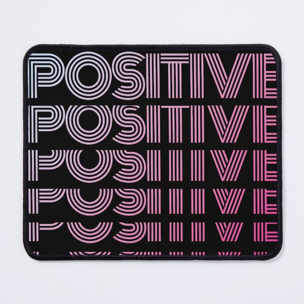 Item preview, Positive Vibes Gradient Typography Design designed and sold by The secret storage room.