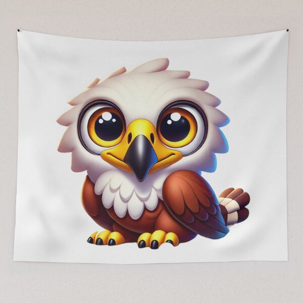 Item preview, Adorable African Fish Eagle designed and sold by Sillytoe.