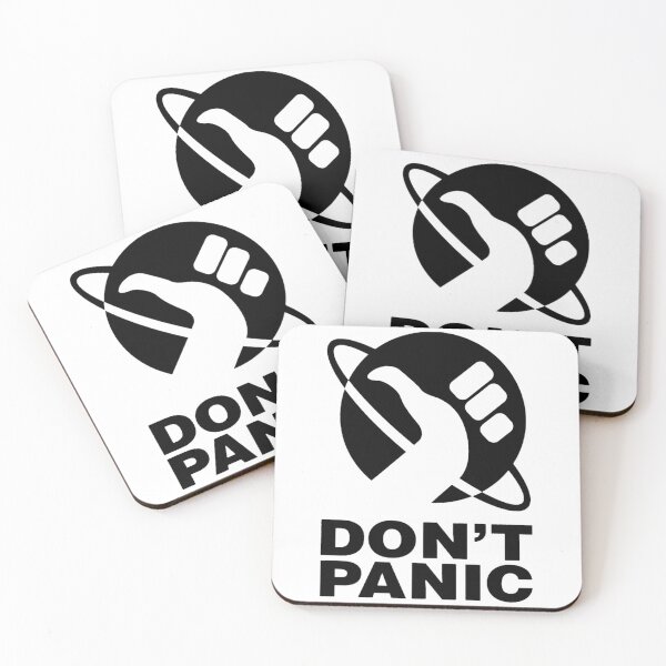 Item preview, Don'T Panic - Hitchhikers Guide designed and sold by PaydenBisson.