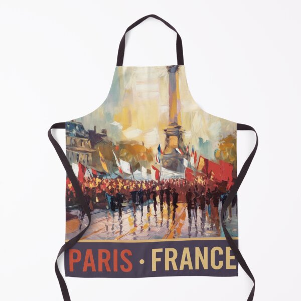 Item preview, Paris France Travel Poster | Bastille Column Impressionist Painting designed and sold by CARRAANN.