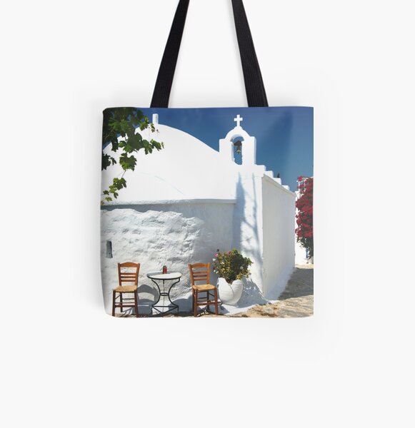 CHORA, AMORGOS Tote bag doublé