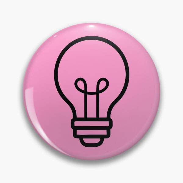 Item preview, LIGHTBULB (#FF99CC) designed and sold by Marlon Oseguera.