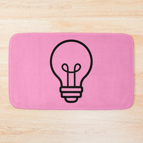 Item preview, LIGHTBULB (#FF99CC) designed and sold by Marlon Oseguera.