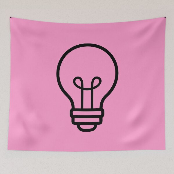 Item preview, LIGHTBULB (#FF99CC) designed and sold by Marlon Oseguera.