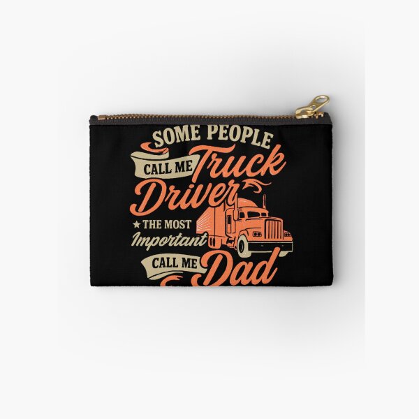 Item preview, Some people call me a truck driver the most important call me dad Retro Vintage Style designed and sold by flagylART.