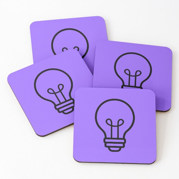 Item preview, LIGHTBULB (#9966FF) designed and sold by Marlon Oseguera.