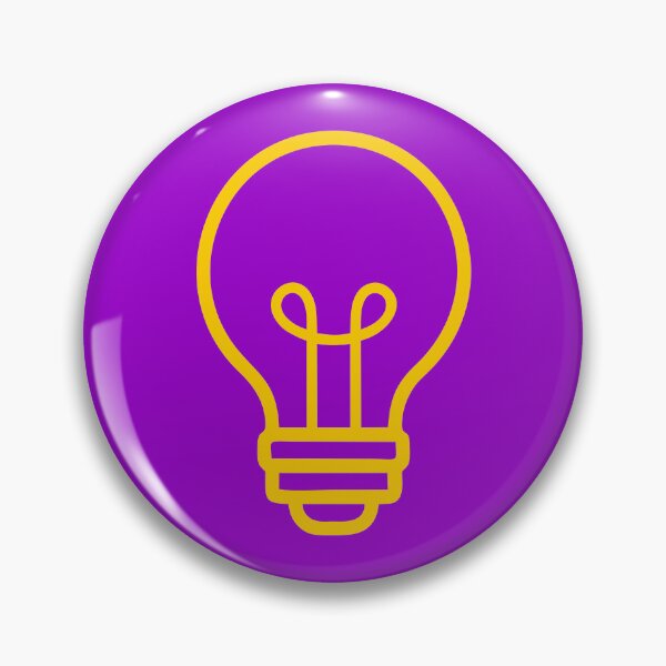 Item preview, LIGHTBULB (#9900CC) designed and sold by Marlon Oseguera.