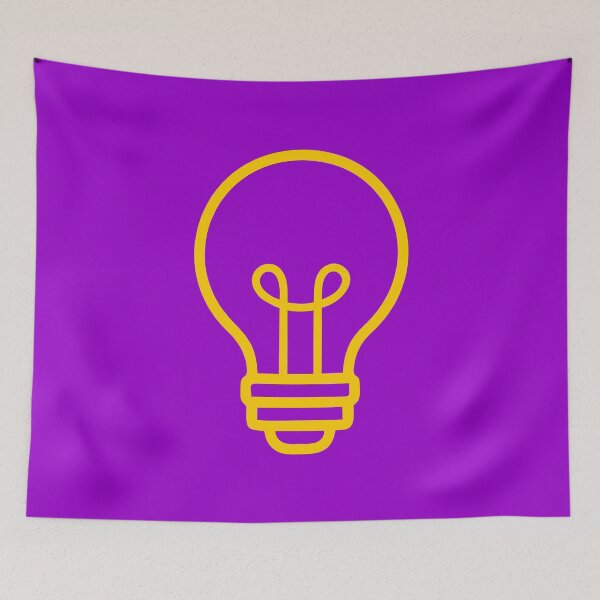 Item preview, LIGHTBULB (#9900CC) designed and sold by Marlon Oseguera.