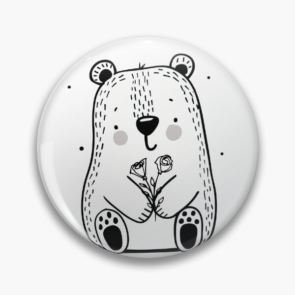 Aperçu de l'œuvre L'ours offre des roses créée et vendue par KuronoDesigns.