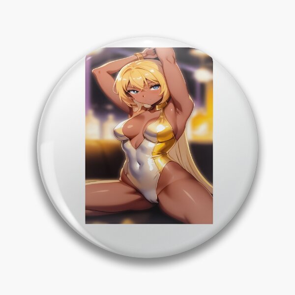 Artikelvorschau, Blonde-Anime-Girl-Latex-Gold entworfen und verkauft von SalvatoreBeckd.