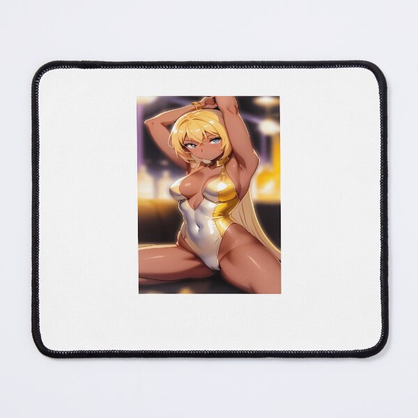 Item preview, Blonde-Anime-Girl-Latex-Gold designed and sold by SalvatoreBeckd.