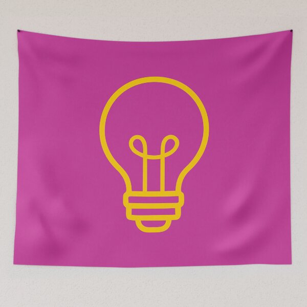 Item preview, LIGHTBULB (#CC3399) designed and sold by Marlon Oseguera.