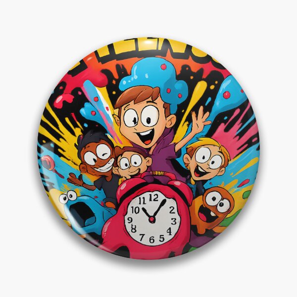 Item preview, Funny Cartoon Explosion Wall Art designed and sold by DADMode.