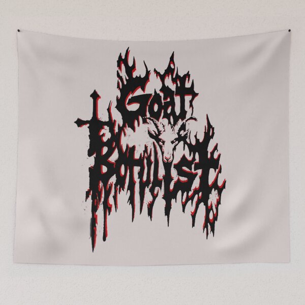 Item preview, Goat Botulist Black Death Metal Band Misc designed and sold by FFRMerch.