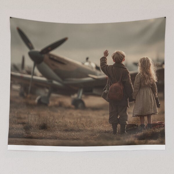 Item preview, They Watched Them Go designed and sold by Skyframe Aviation.