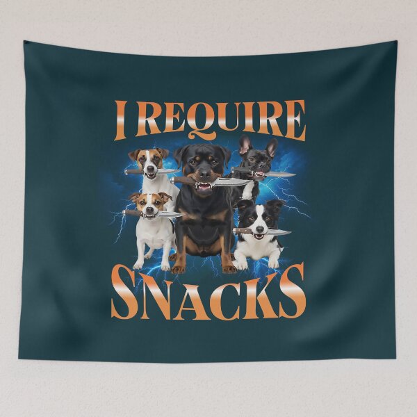 Item preview, Bootleg Angry Dogs I Require Snacks designed and sold by NosandEdgy.
