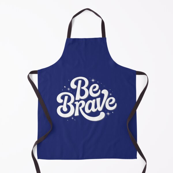 Item preview, Be Brave Retro Script Typography designed and sold by Tiffany Chase.