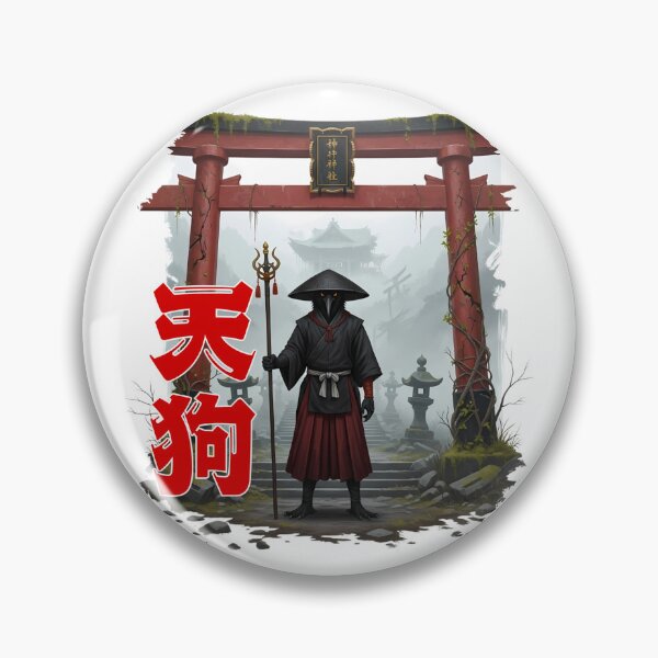 Artikelvorschau, Tengu Guardian – Japanische mythische Vogelkriegerkunst entworfen und verkauft von GEEKsCollection.