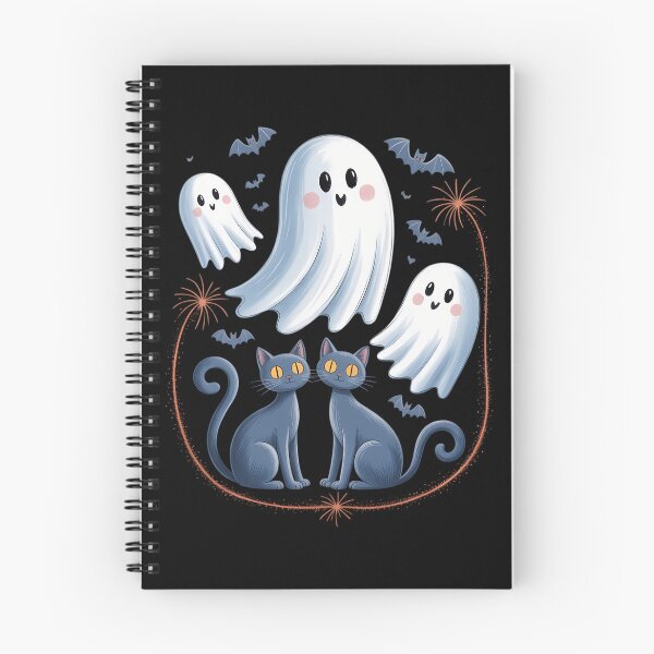 Item preview, Funny Halloween Ghost Cat Lovers designed and sold by tearbytea.