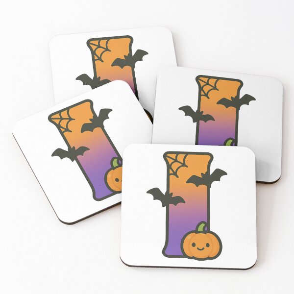 Item preview, Halloween Letter I – Cute Kawaii Cartoon with Spooky Details designed and sold by PrintCreations9.
