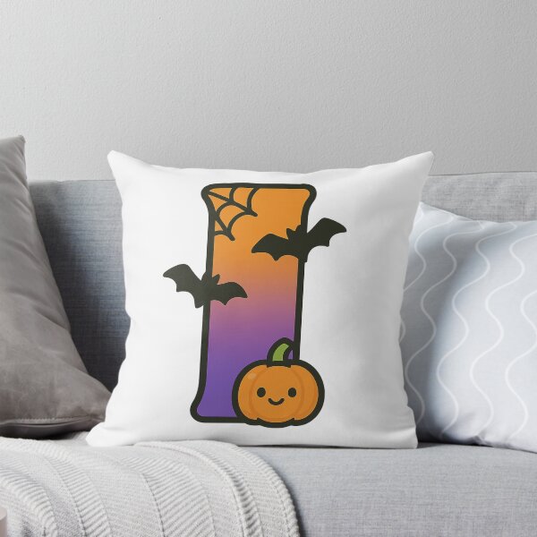 Item preview, Halloween Letter I – Cute Kawaii Cartoon with Spooky Details designed and sold by PrintCreations9.