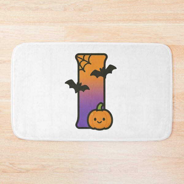 Item preview, Halloween Letter I – Cute Kawaii Cartoon with Spooky Details designed and sold by PrintCreations9.