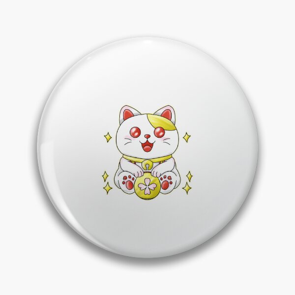 Artikelvorschau, Lucky Maneki Neko Cat With Clover  entworfen und verkauft von StefnoRothe.