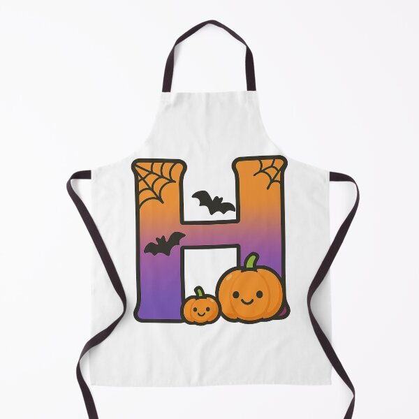 Item preview, Halloween Letter H – Cute Kawaii Cartoon with Spooky Details designed and sold by PrintCreations9.