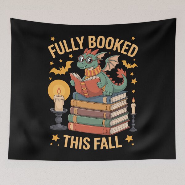 Item preview, Halloween Fall Book Reading Cute designed and sold by tearbytea.