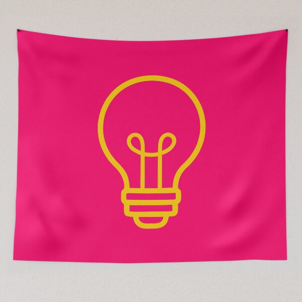 Item preview, LIGHTBULB (#FF0066) designed and sold by Marlon Oseguera.