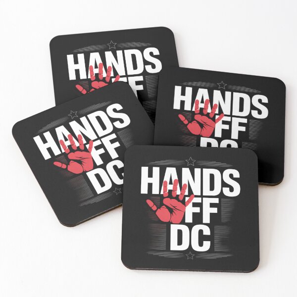 Item preview, Hands Off Political designed and sold by tearbytea.