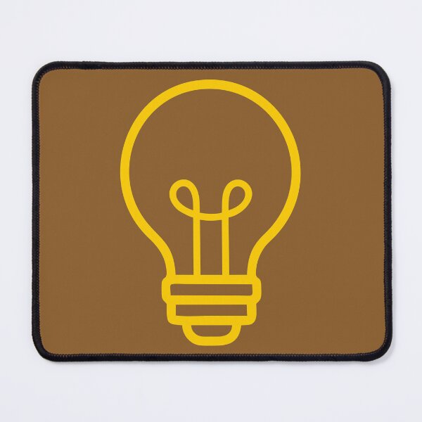 Item preview, LIGHTBULB (#8A5C2A) designed and sold by Marlon Oseguera.
