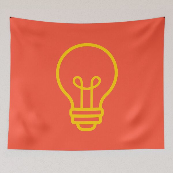 Item preview, LIGHTBULB (#FC5339) designed and sold by Marlon Oseguera.