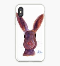 Hare RaBBiT PRiNTS 'Samson' by Shirley MacArthur iPhone Case