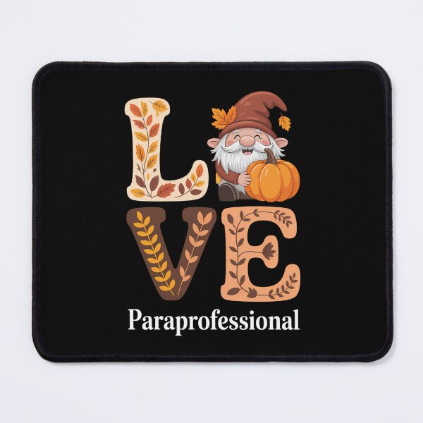 Item preview, Paraprofessional Autumn Fall Gnomes Teachers designed and sold by tearbytea.