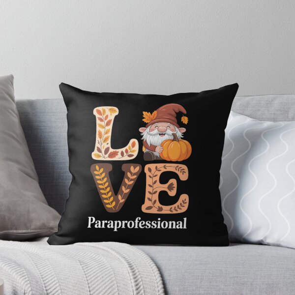 Item preview, Paraprofessional Autumn Fall Gnomes  Teachers designed and sold by tearbytea.