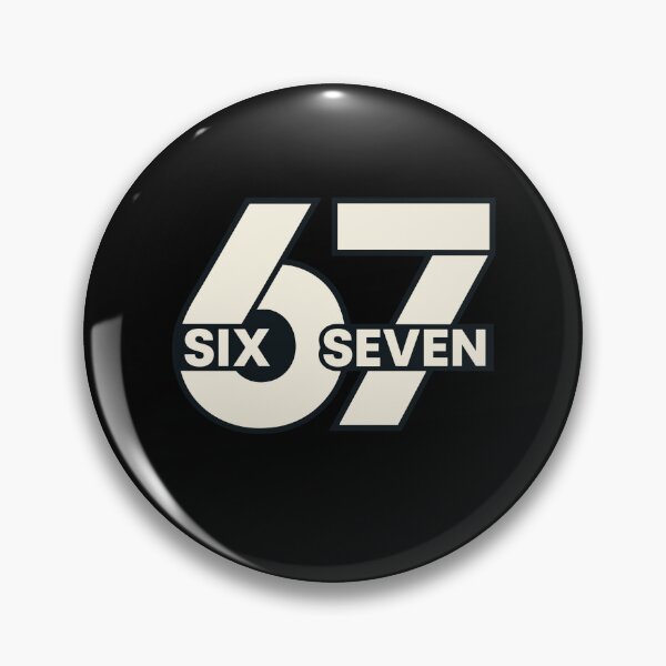 Item preview, SIX SEVEN – Glitchy Retro Number Typography Design designed and sold by haitrieuic96.
