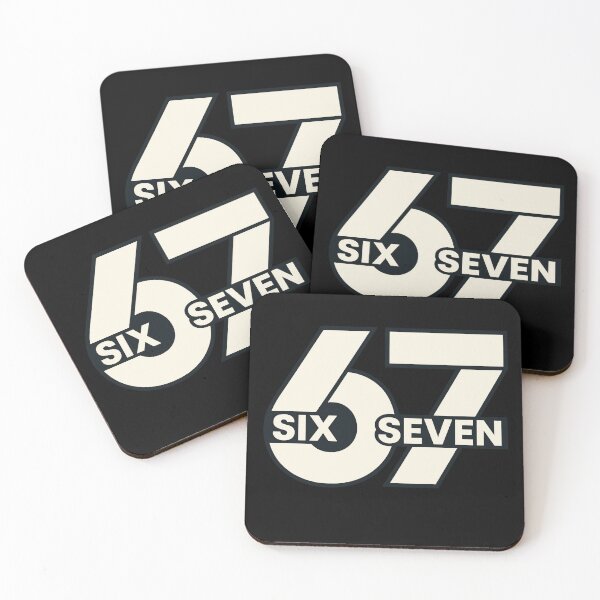 Item preview, SIX SEVEN – Glitchy Retro Number Typography Design designed and sold by haitrieuic96.