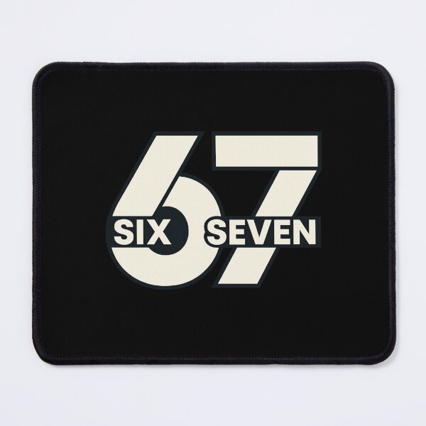 Item preview, SIX SEVEN – Glitchy Retro Number Typography Design designed and sold by haitrieuic96.
