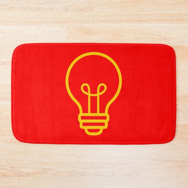 Item preview, LIGHTBULB (#FF0000) designed and sold by Marlon Oseguera.